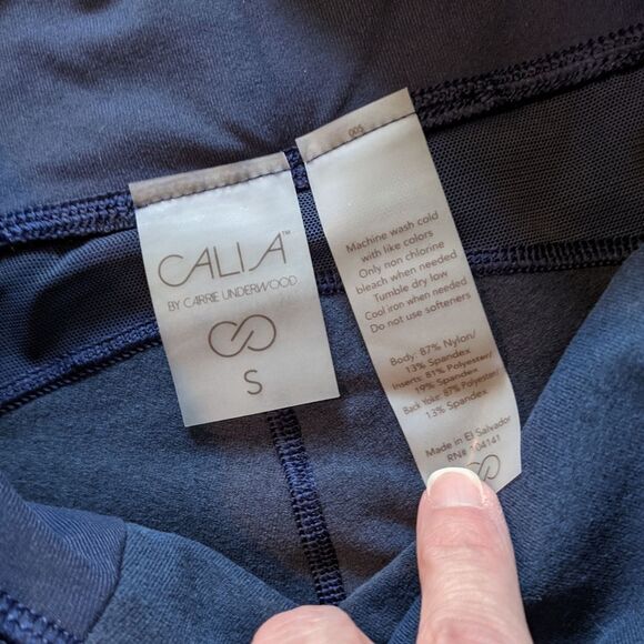 Calia Side Interest Capri Peacoat Heather Small - Picture 6 of 6